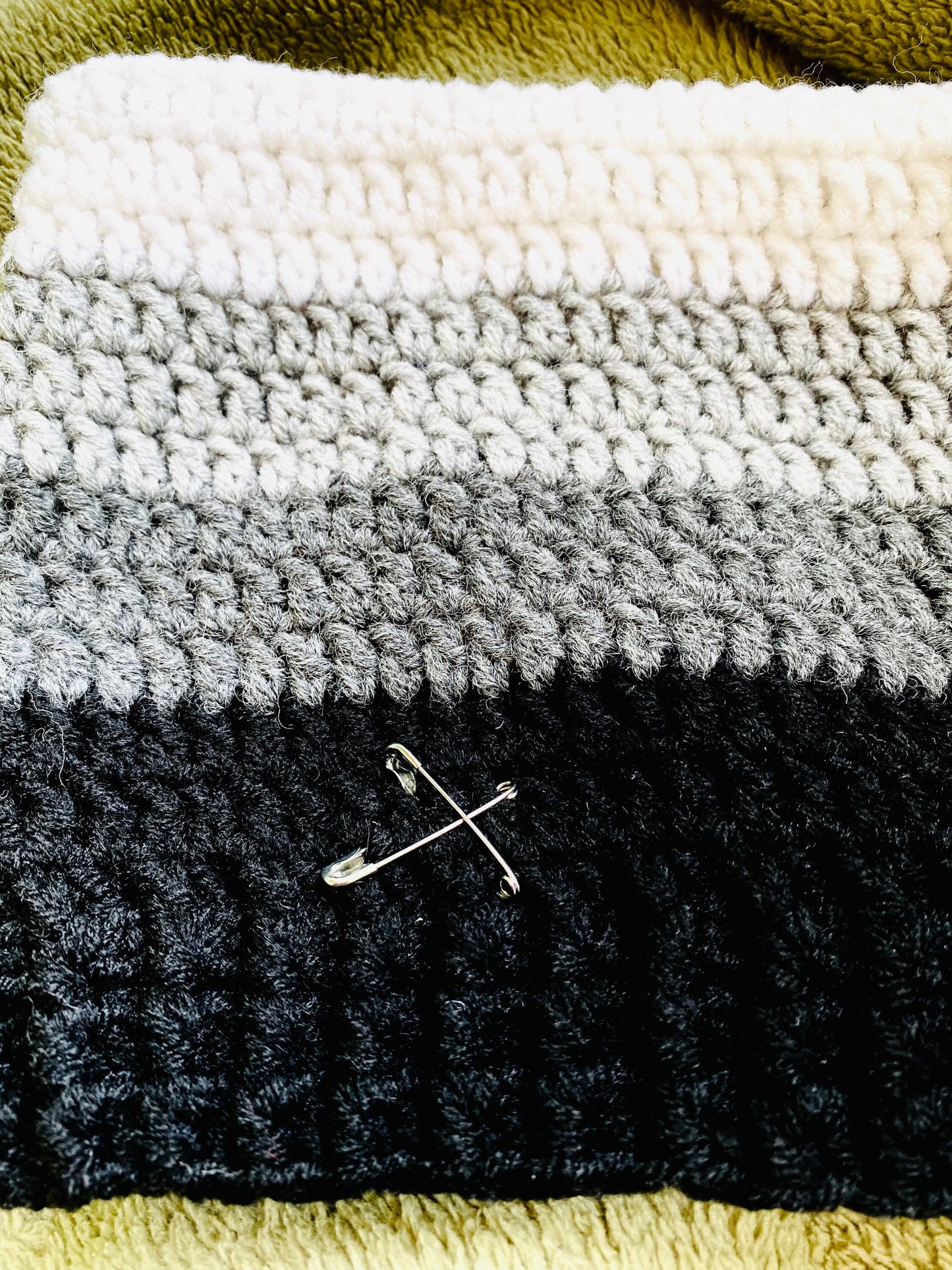 Crochet Cat Ear Beanie: Handmade Wool Blend Pin Hat