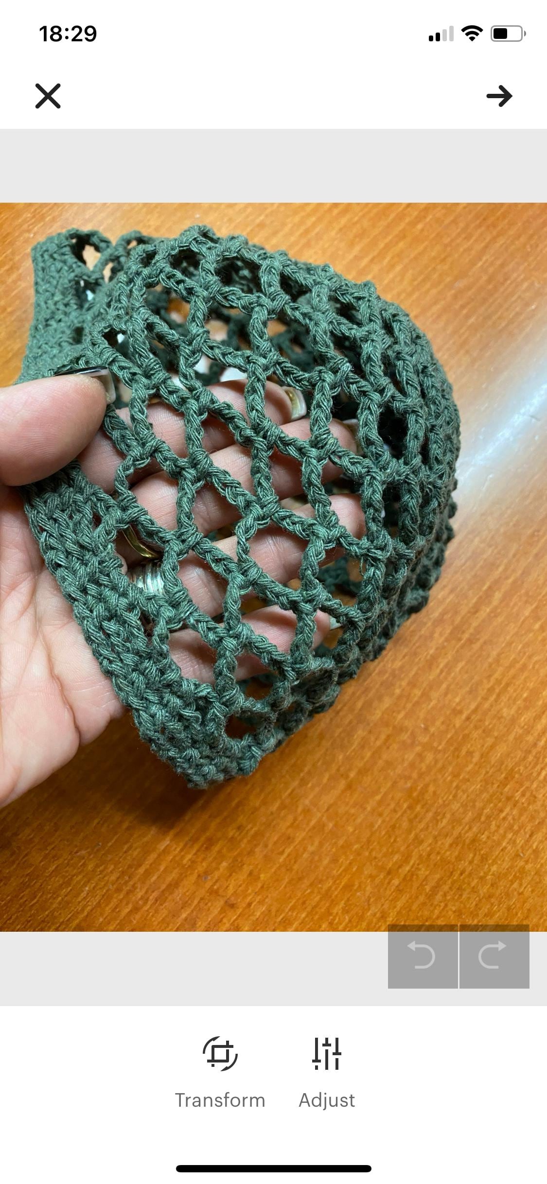 Boho Mesh Crochet Beanie – Lightweight Net Knit Hat in Multiple Colors