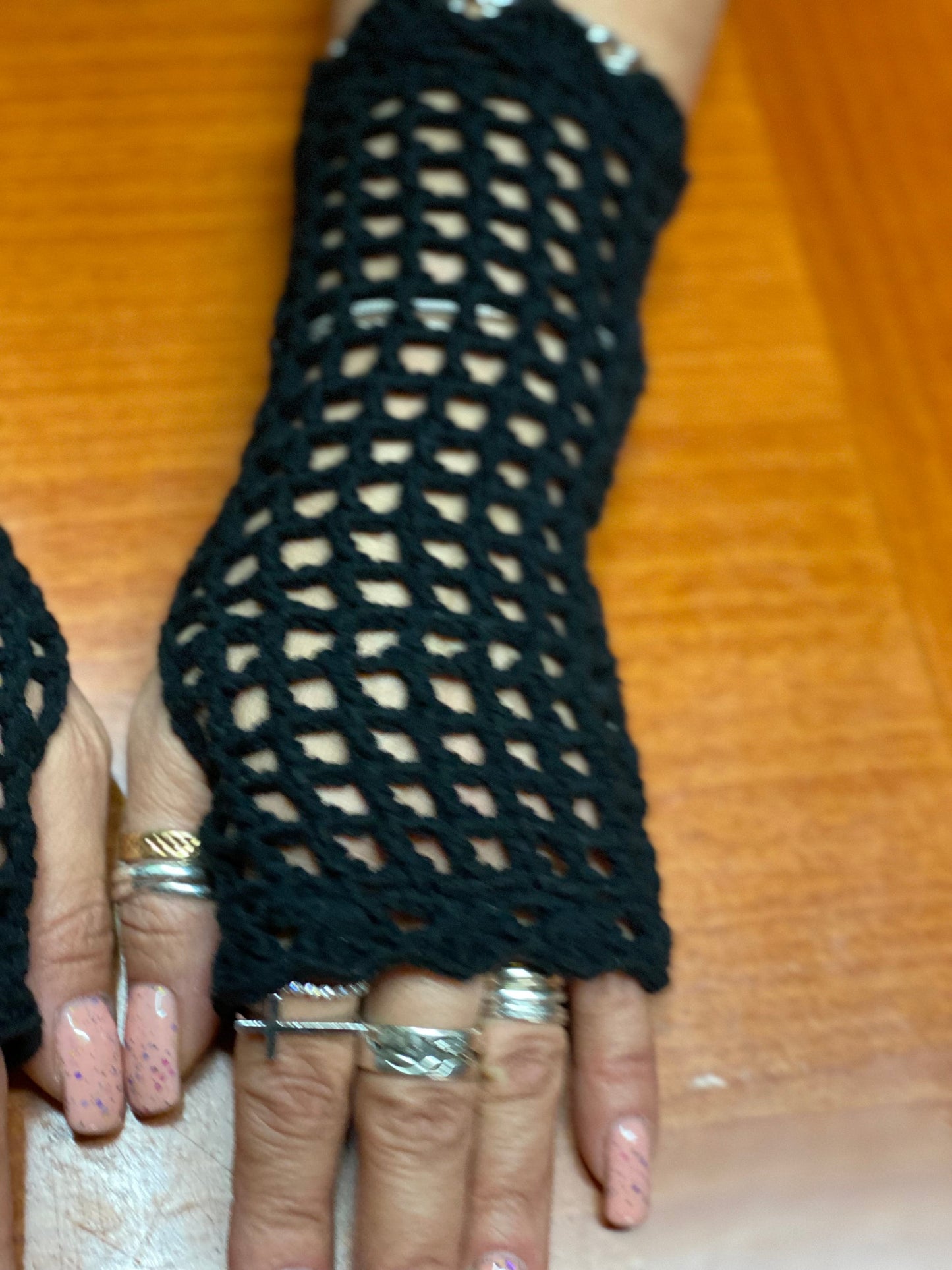 Crochet fishnet gloves, Crochet Mesh gloves, mesh fingerless gloves, spider web gloves, web gloves, netted fingerless gloves