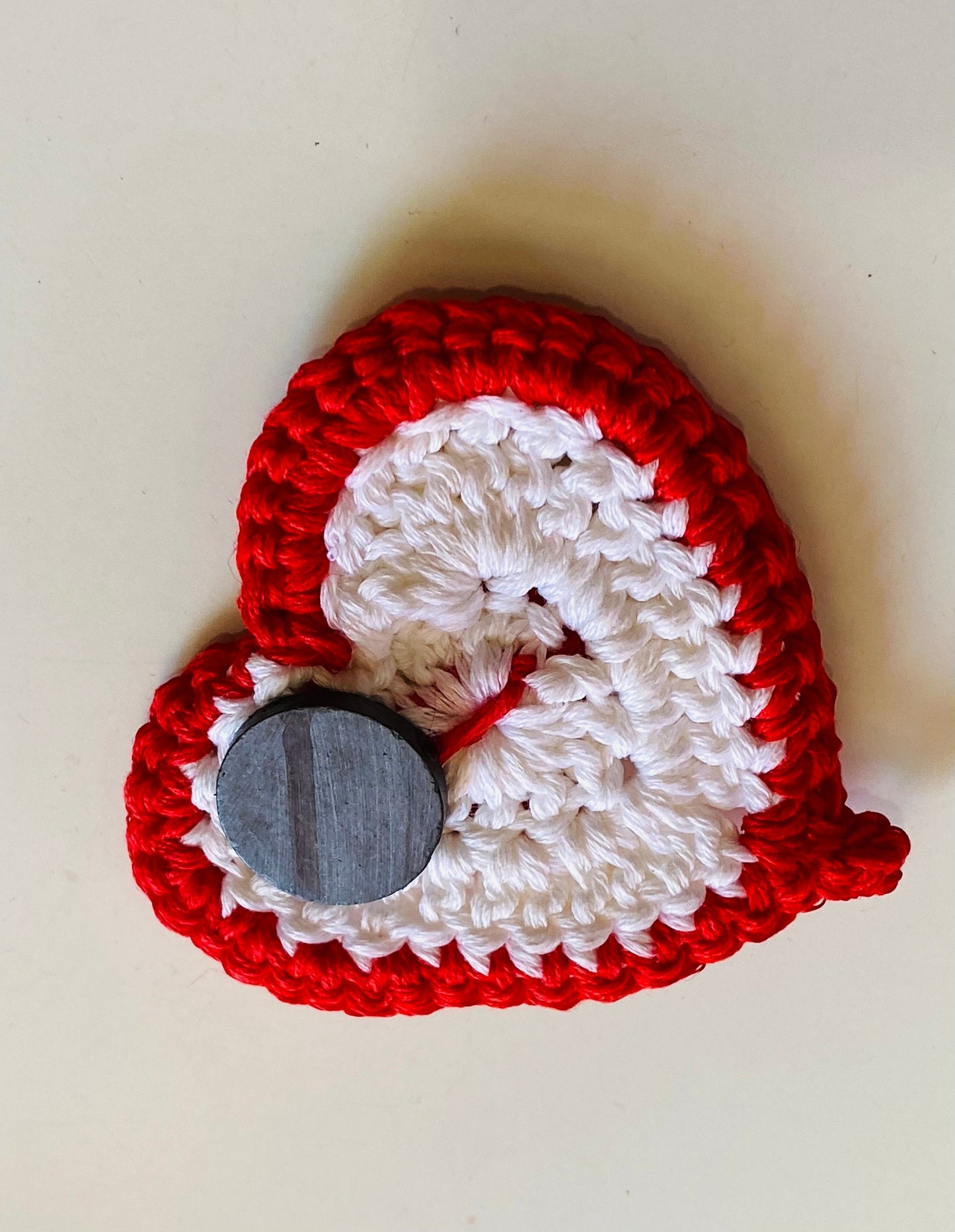 Crochet Zagreb Fridge Magnets: Handmade Cotton Set of 2